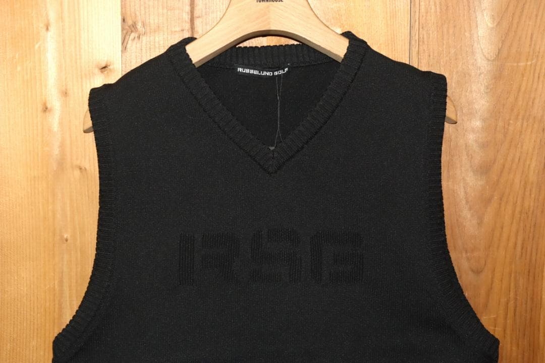 新品 ラッセルノ ゴルフ ルチャマスク ニットベスト (7/XXL)　Ⓗ