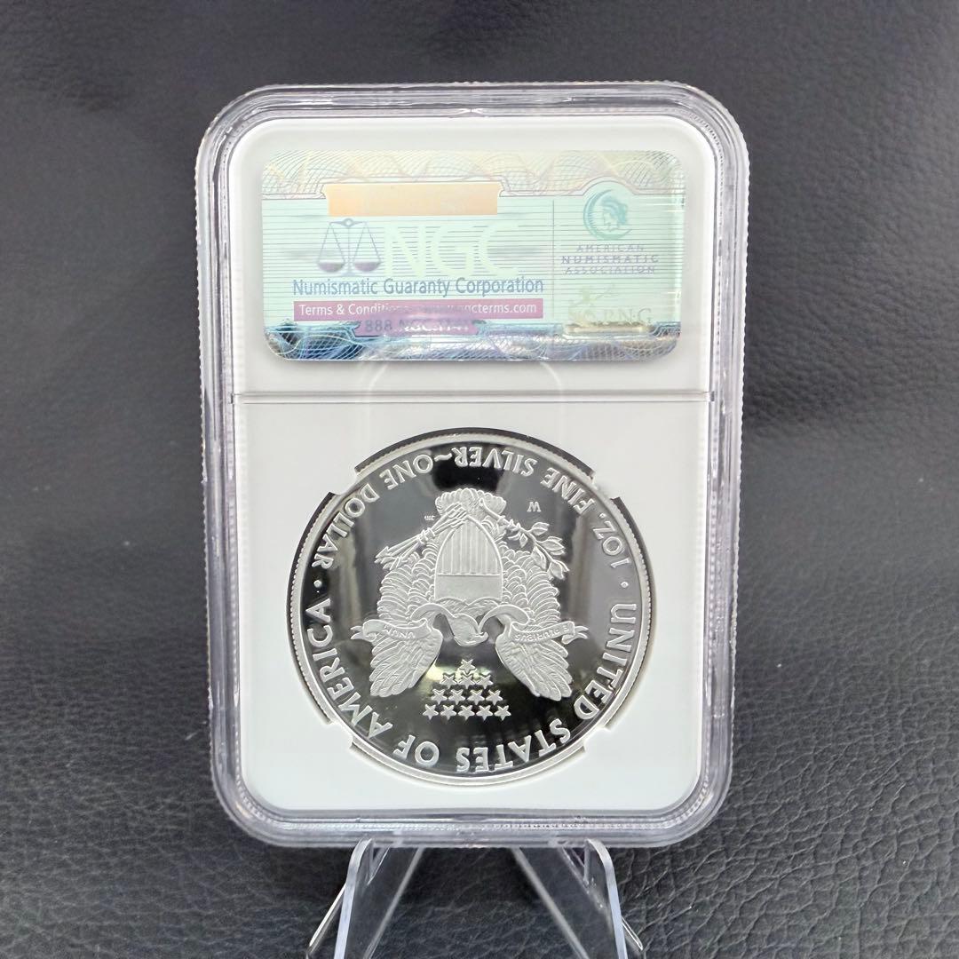 イーグル 銀貨 2010年 NGC PF70 プルーフ 最高鑑定 純銀 1オンス