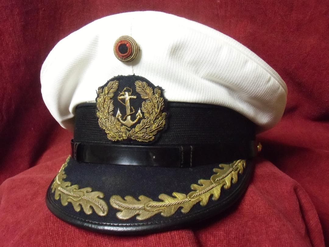 ＢＷドイツ軍/連邦軍＊海軍＊佐官制帽＊５５．５ｃｍ（実物）