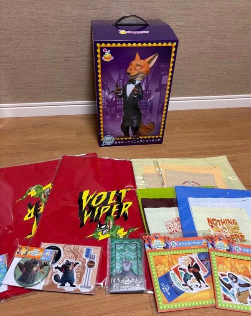 【Last賞タキシード『ニック』フィギュア】『ズートピア2』おまけ付き！