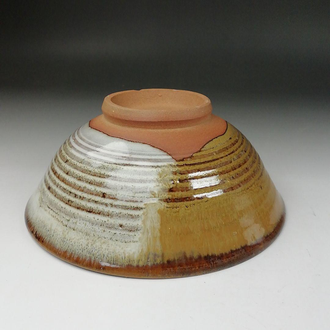 Ｔ６１７　茶碗　『高取焼』『平茶碗』『亀井味楽 造』　共箱　抹茶碗　茶道具