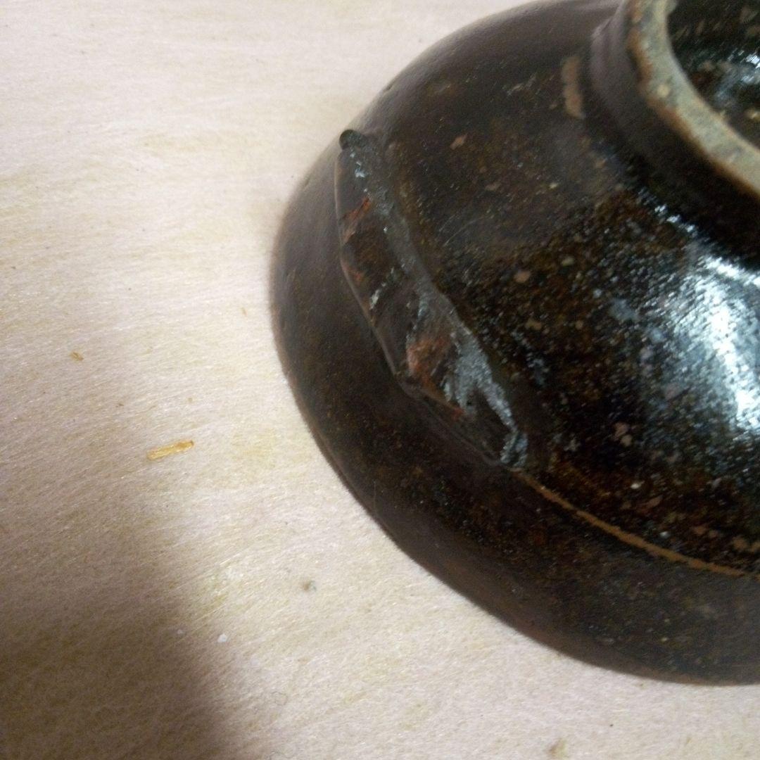 古唐津　黒唐津茶碗　古美術　古道具　骨董