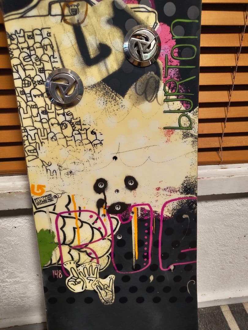 スノーボード　板　バートン　148センチ　キャンバー