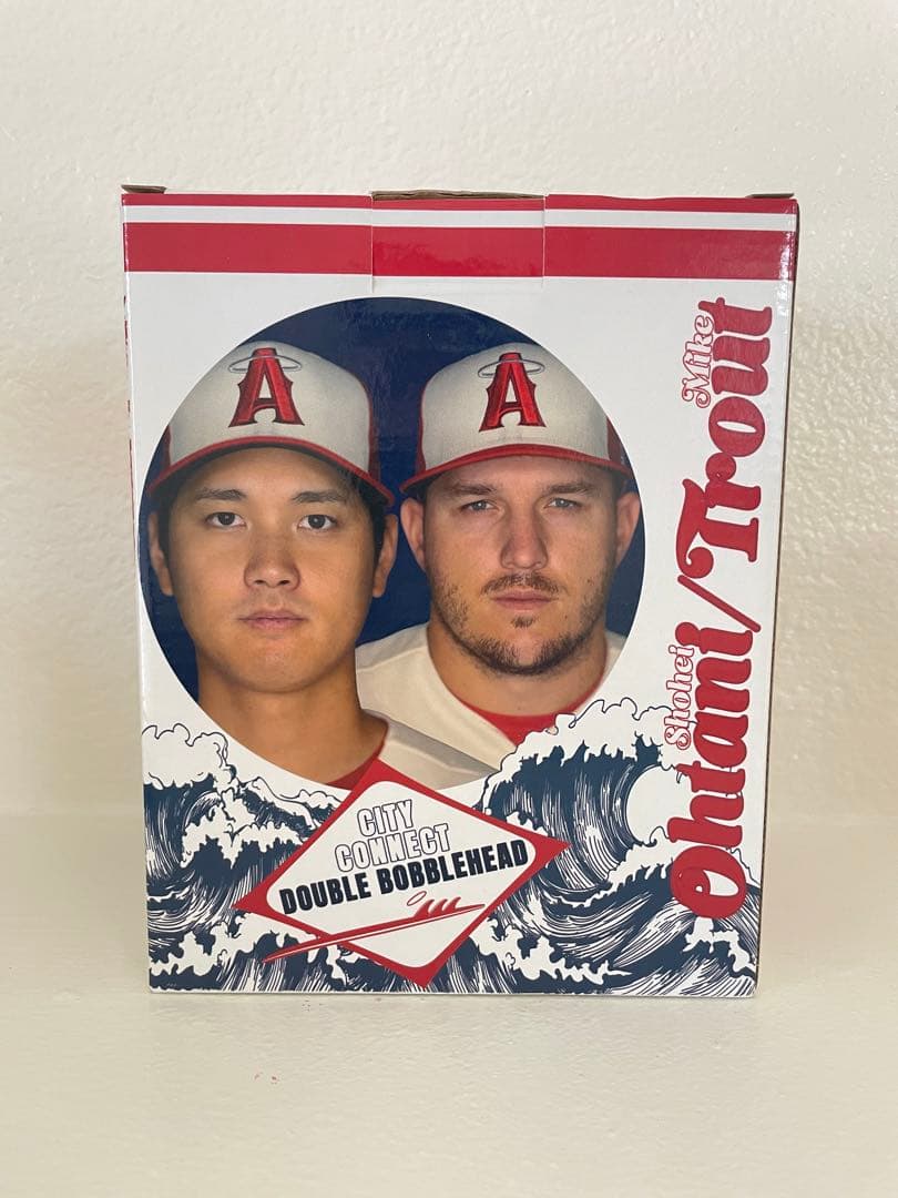 【非売品】大谷翔平&マイク・トラウト　ボブルヘッド