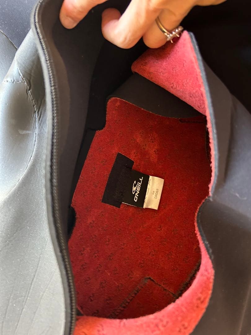 O'Neill ブラック フルスーツ ウェットスーツセミドライLサイズ