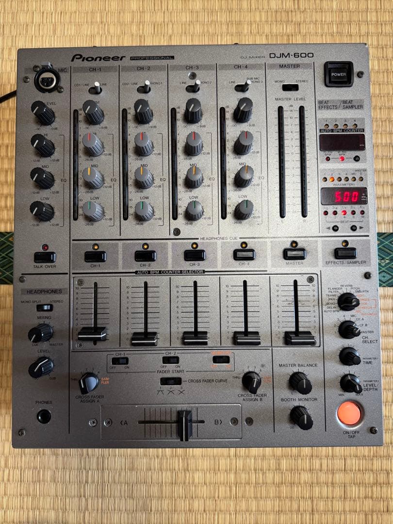 Pioneer DJM-600 DJミキサー 美品