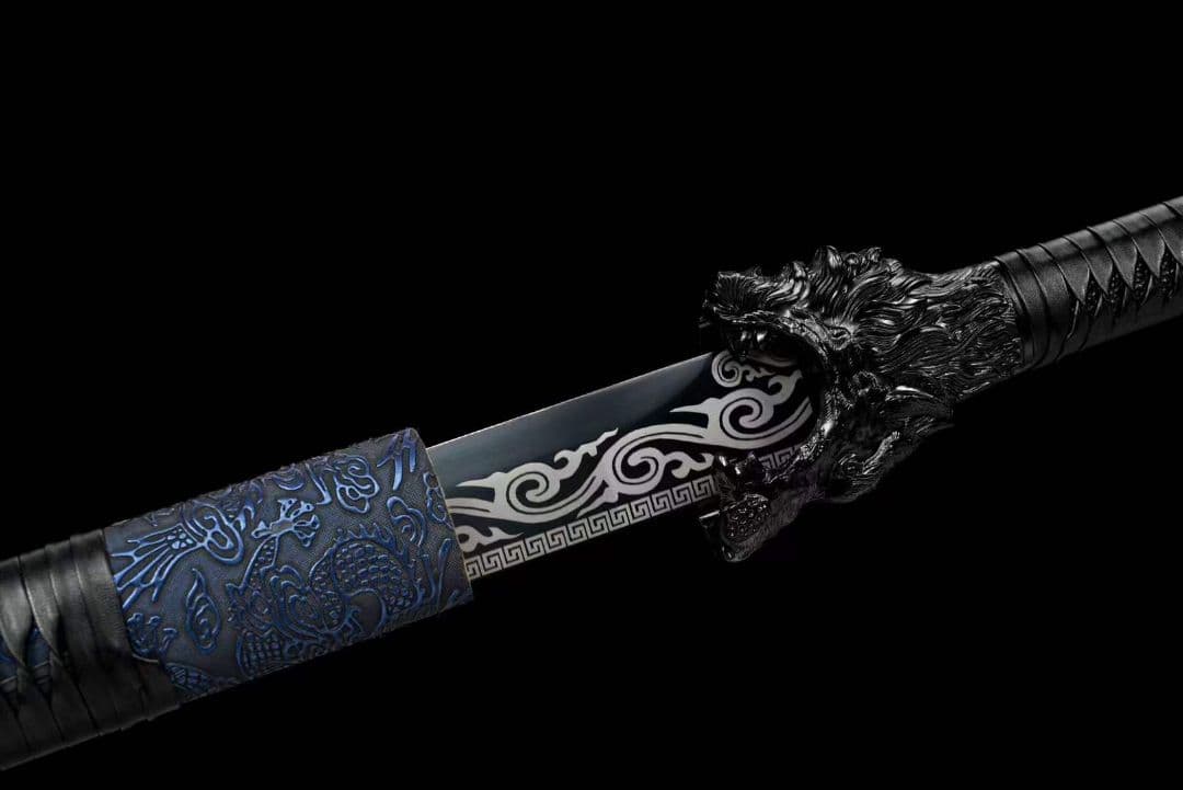 『唐横刀―狼嘯』20230324 古兵器 武具　刀装具　日本刀　模造刀 居合刀