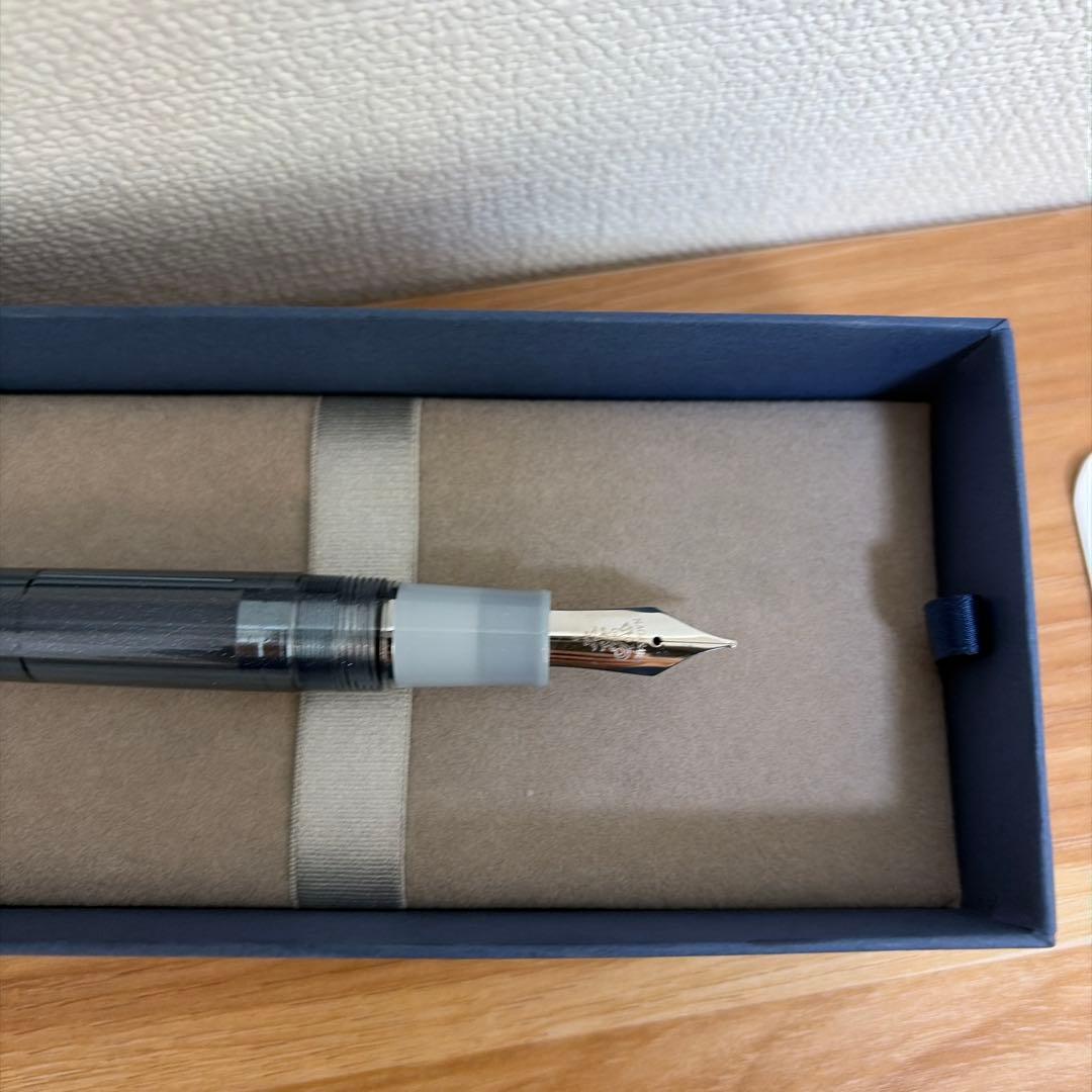 CHASKA BLUE SILVER 万年筆　B
