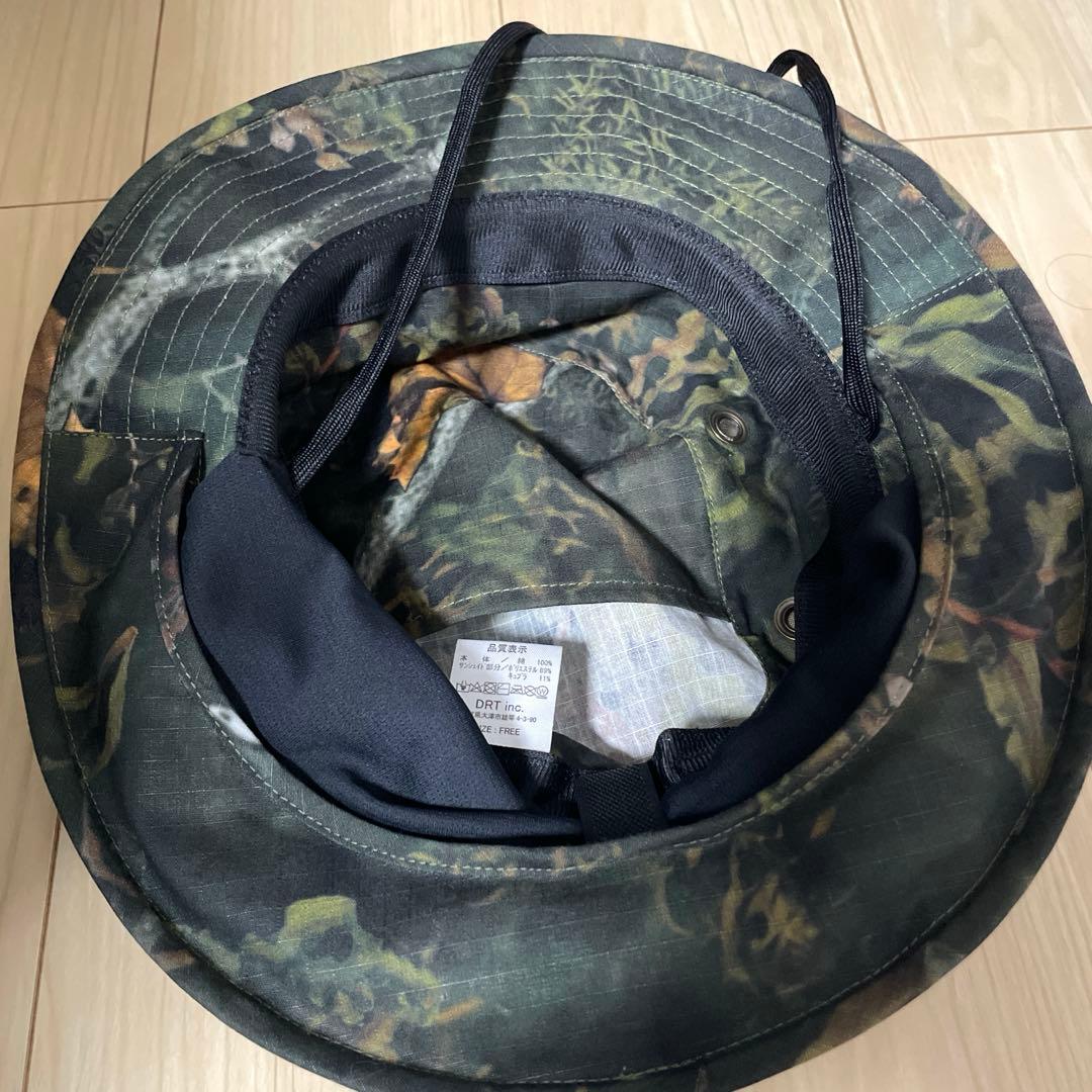 DRT ブーニーハット　WEEDCAMO 限定　オリカラ　ムラサキスポーツ