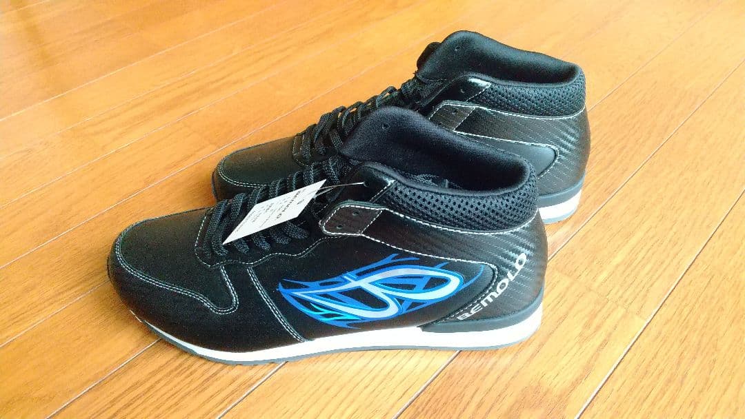 ​【試着のみ・タグ付】ビモロシューズ BEMOLO 27.5cm ハイカット 黒