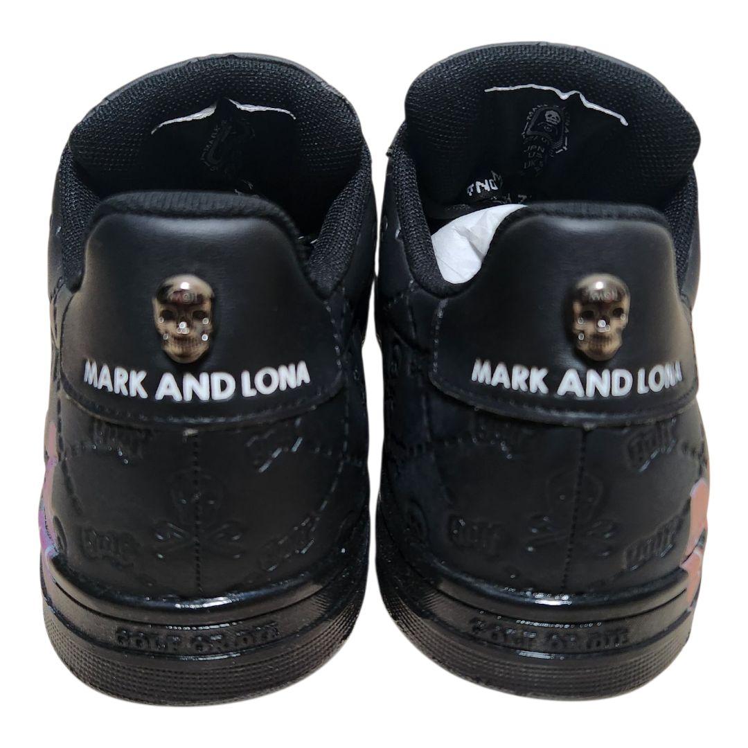 【大幅値下げ✨️28㎝】マーク＆ロナ エアロゾル ブラック×グラデ スカル 新品