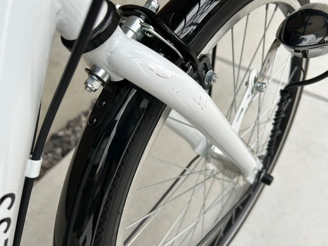 子供用自転車 24インチ　オートライト　鍵付き　シマノ６段変速　直接受渡し限定！