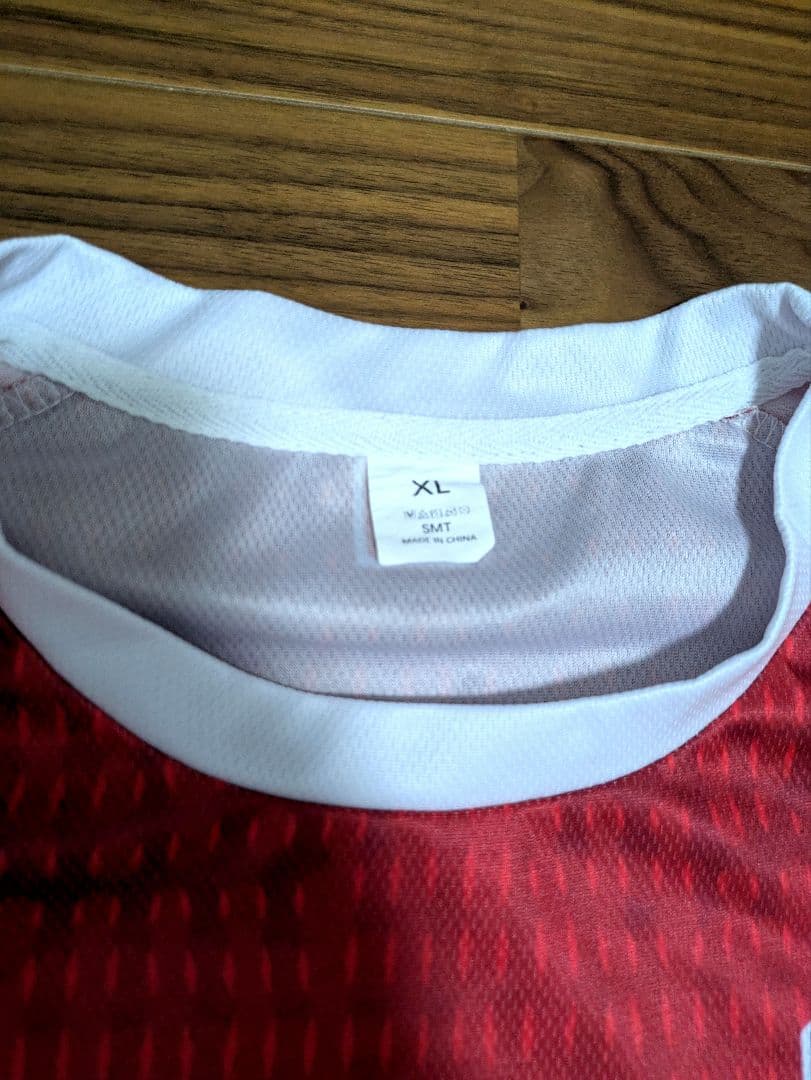 ★フランス代表　バレーボール　ユニフォーム　ゲームシャツ　ウェア　ジャージ　赤