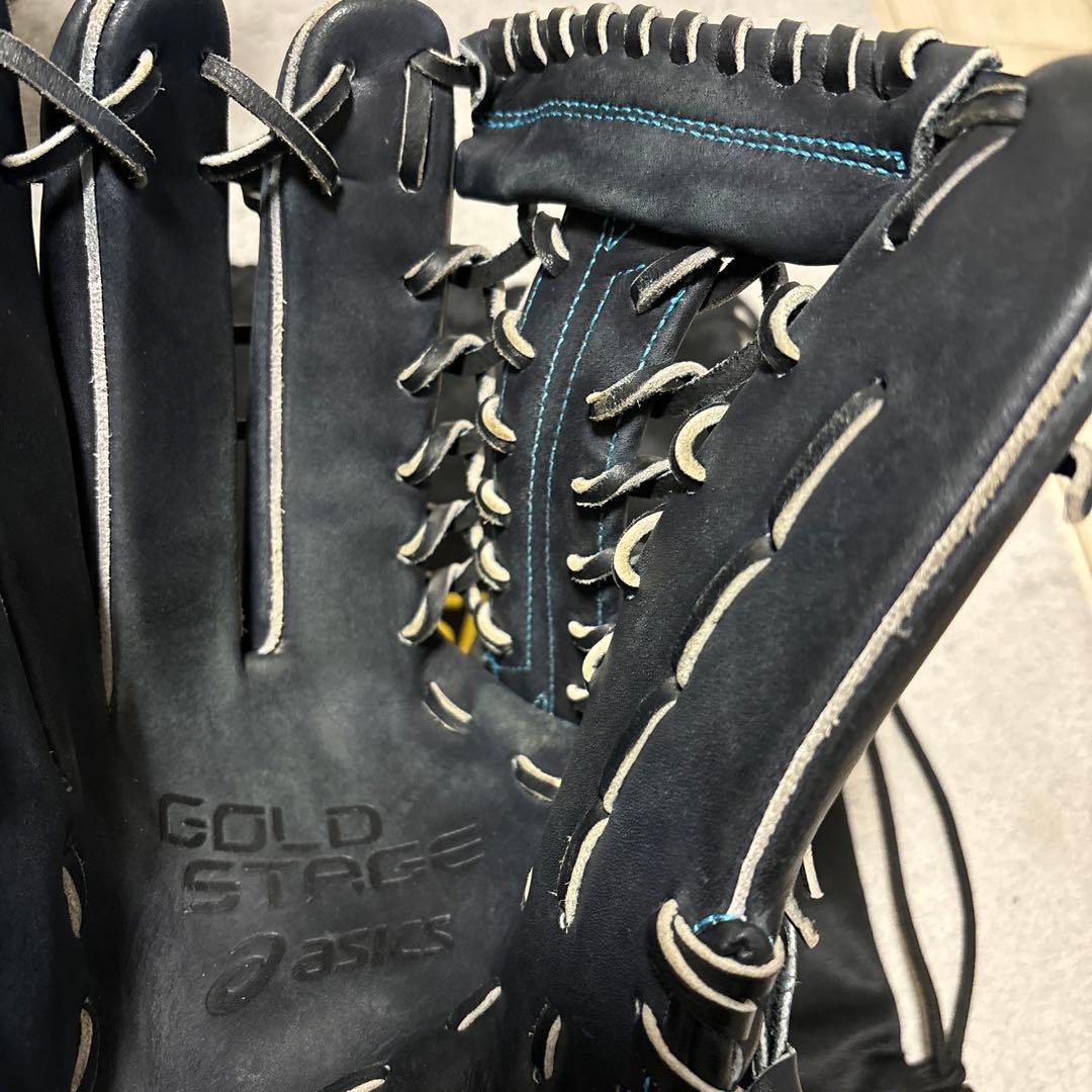 asics ゴールドステージ 外野用 グローブ 左投げ