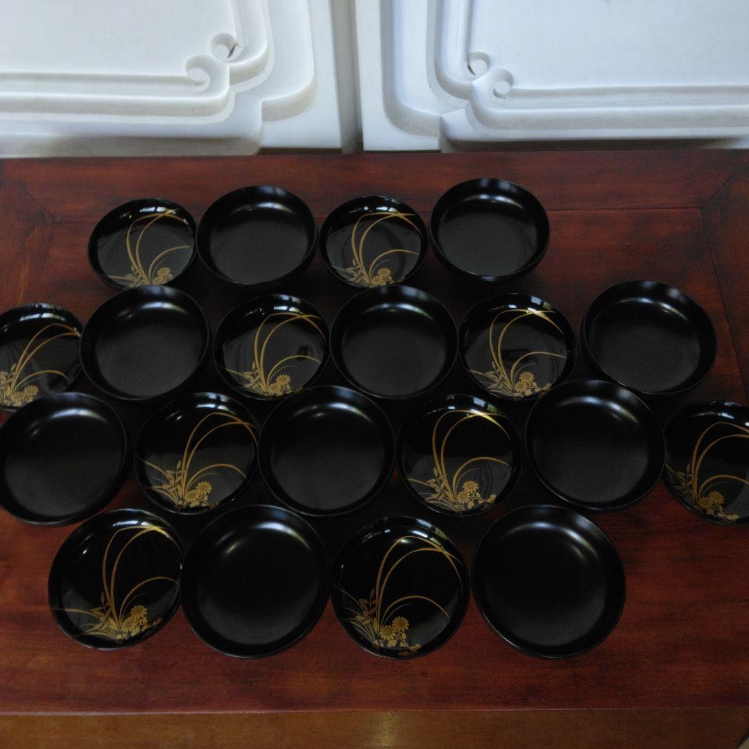 お椀　蒔絵椀　本漆塗り