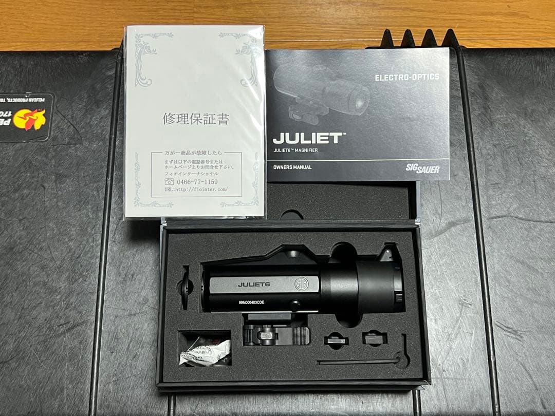 実物　SIG SAUER JULIET6 マグニファイア