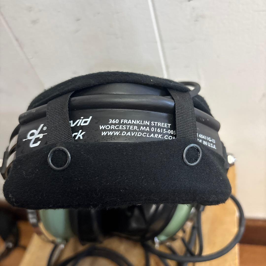米軍　実物　DAVID CLARK HEADSETヘッドセット　送料無料②