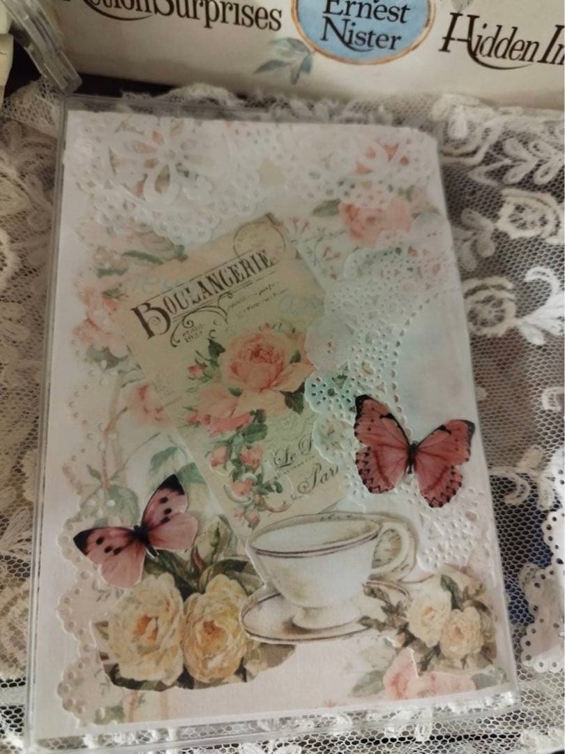 2024年度　コラージュスケジュール手帳　A 6サイズ♫