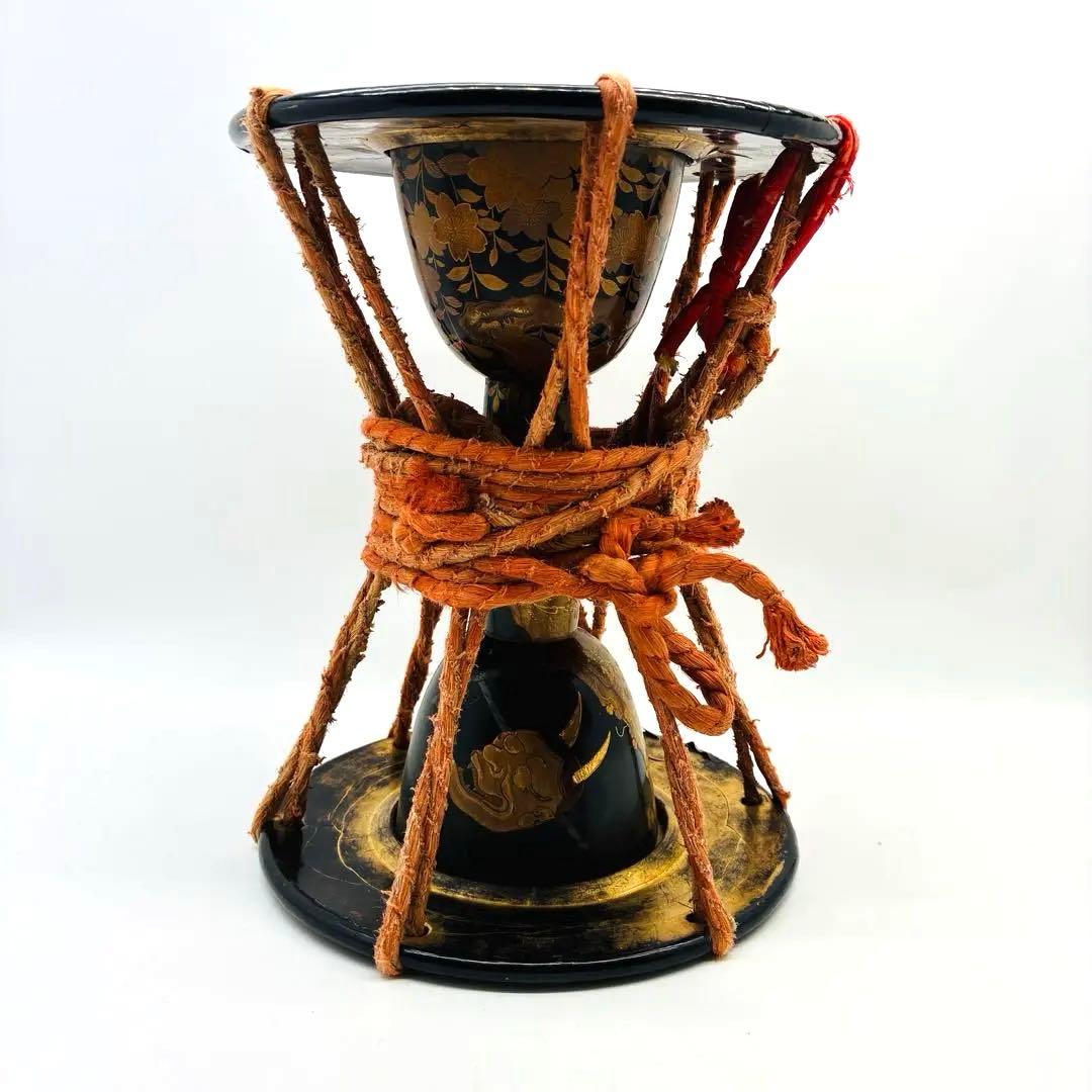 小鼓（こつづみ） 桜と般若　和楽器 打楽器 締太鼓 能 歌舞伎 伝統芸能