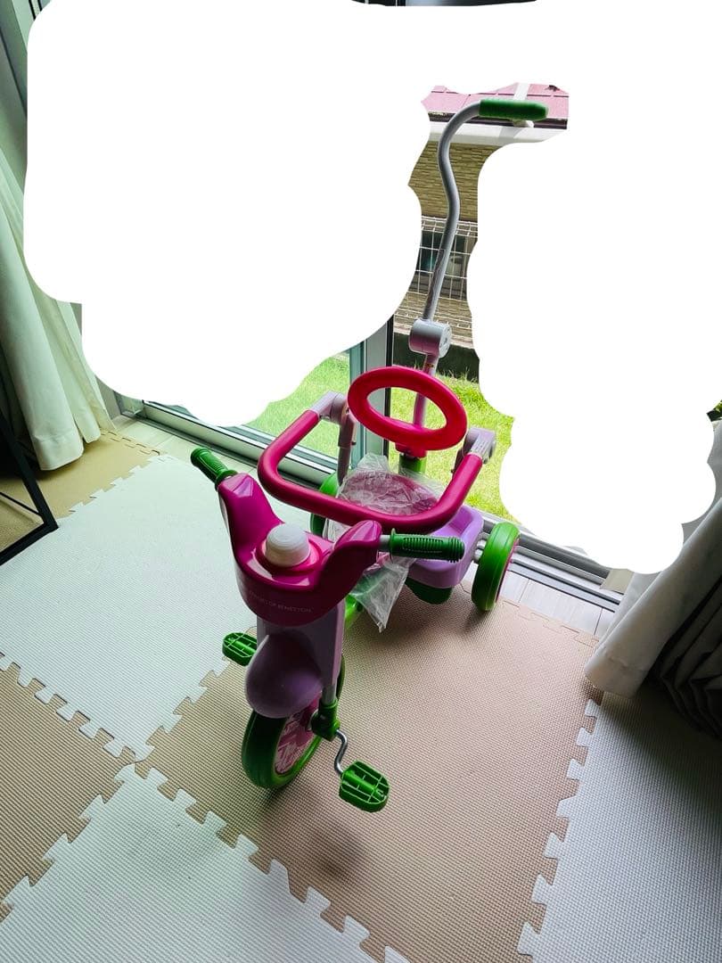 ベネトン　折りたたみ可能　三輪車　オリトリオ　2