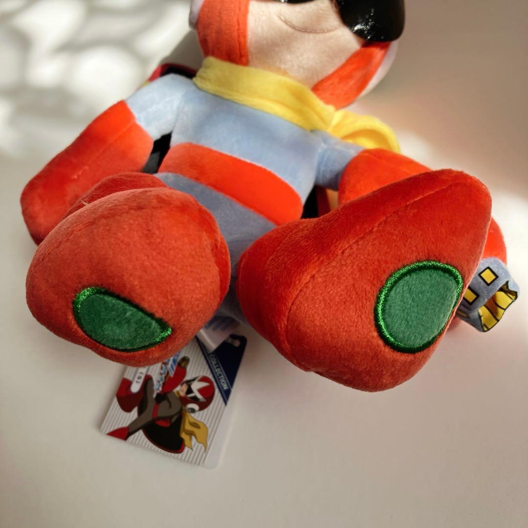 ロックマン ブルース S ぬいぐるみ CAPCOM 三栄貿易（株）未使用タグ付き