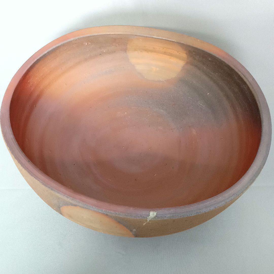 人間国宝 藤原雄 窯変鉢 盛鉢