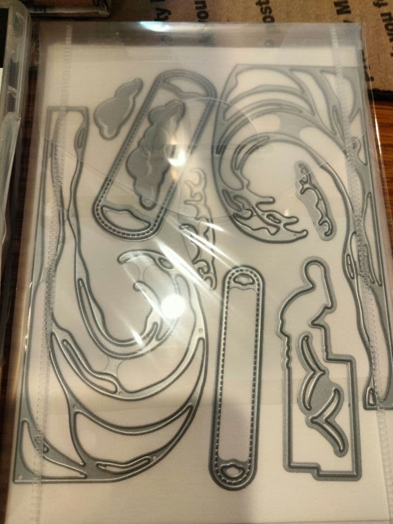 １点限り♡未使用　美しい波のスタンプ＆ダイ　スタンピンアップ