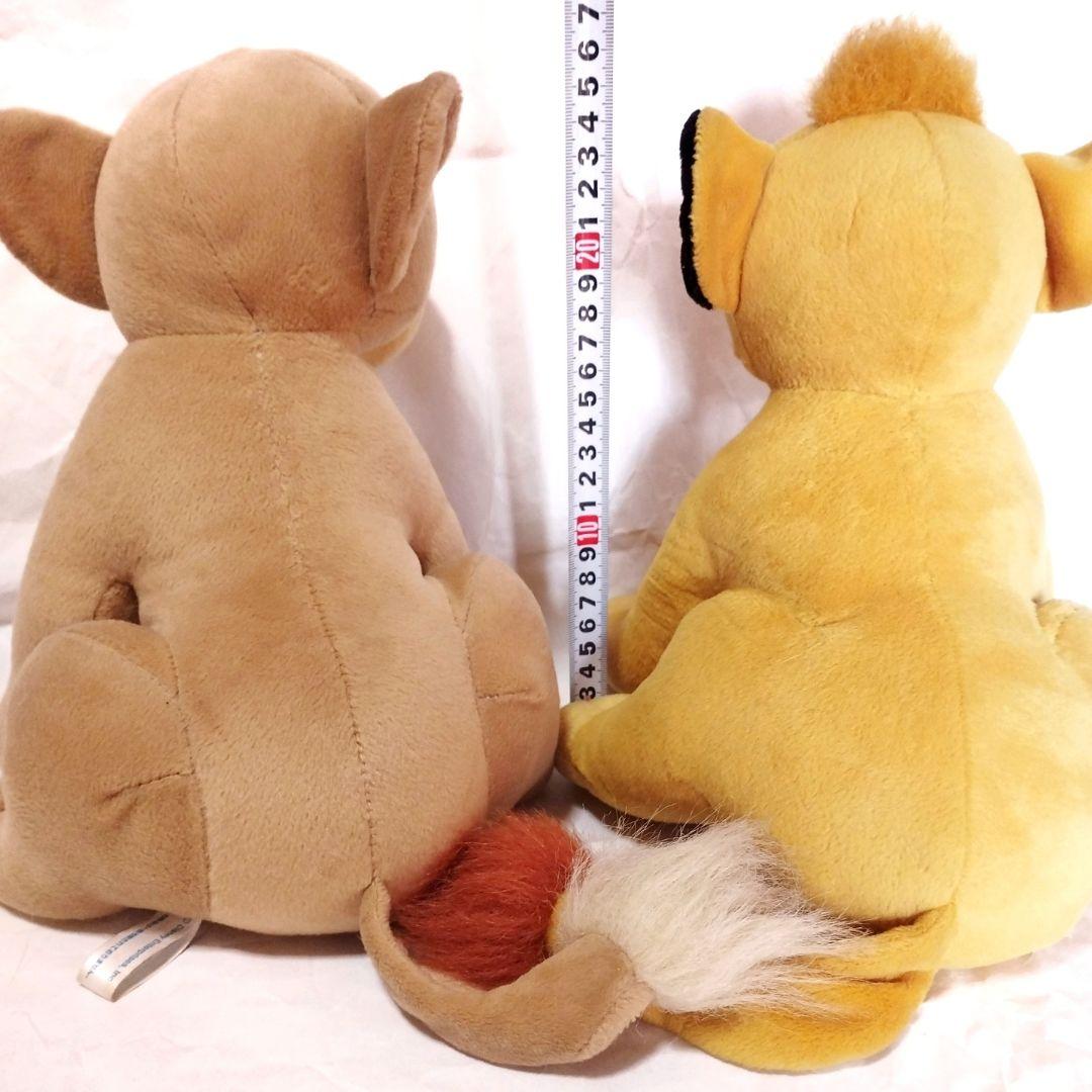 ディズニー ライオン・キング シンバ ナラ ペアぬいぐるみ 激レア 非売品