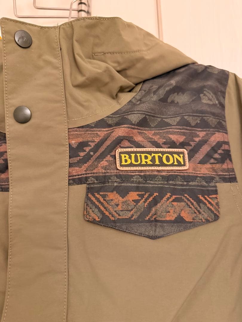 Burton 子ども用ジャケット オリーブグリーン　ズボン