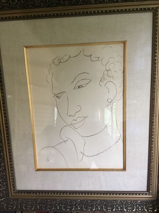 絵画アンリマティスリトグラフ