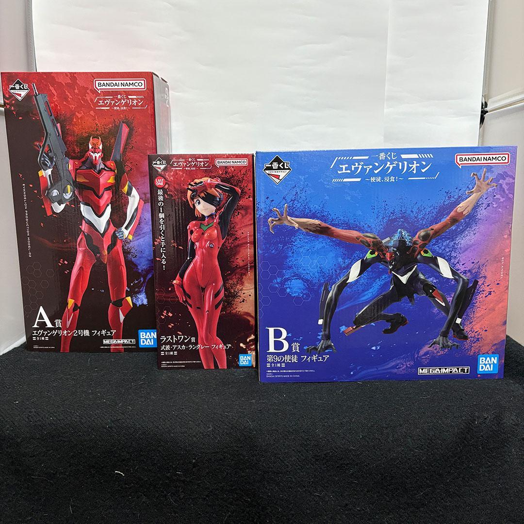 【新品 未開封】エヴァンゲリオン　一番くじ　〜使徒、侵食！〜　フィギュアセット