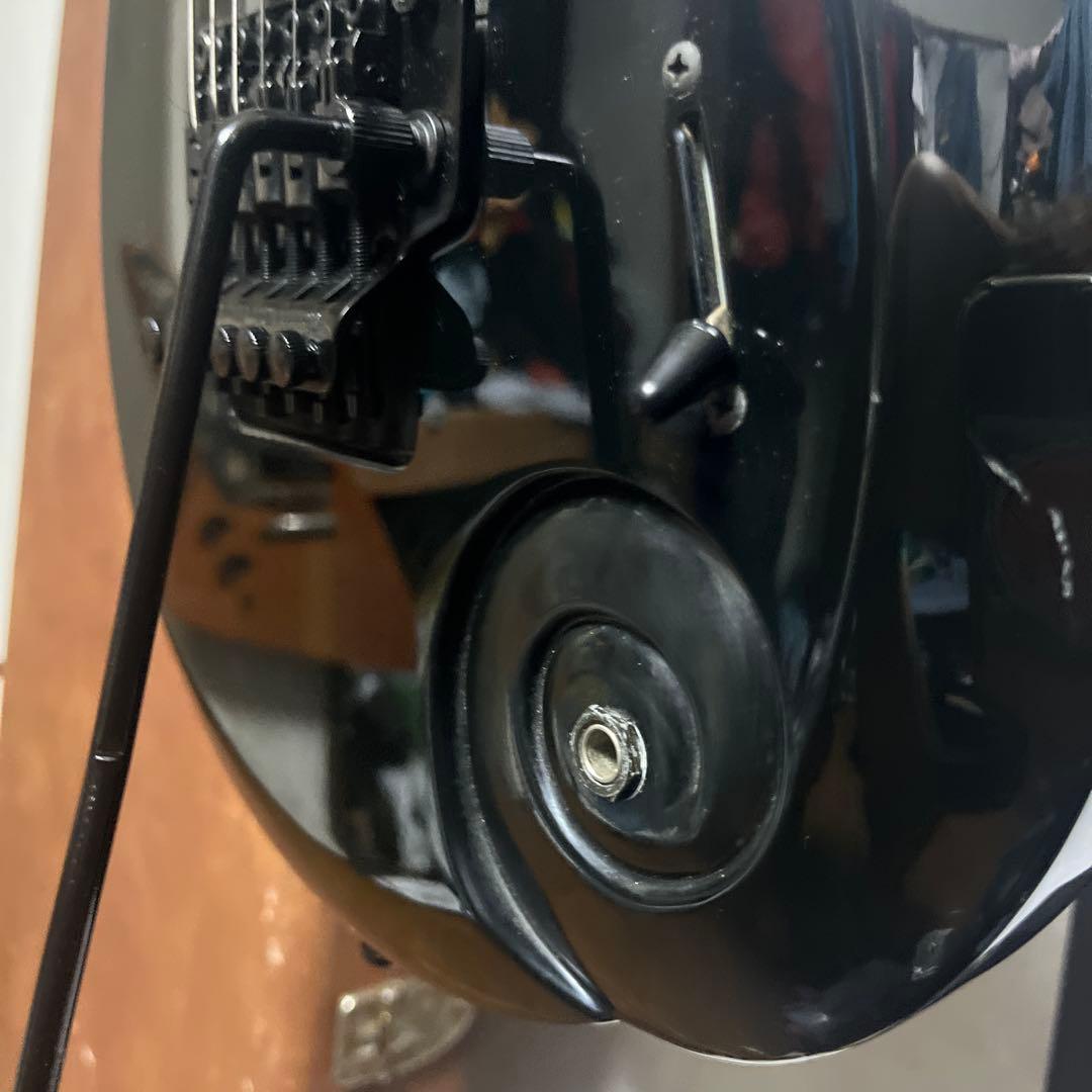 スギゾーモデル 100pr ブラックエレキギター 3ピックアップ