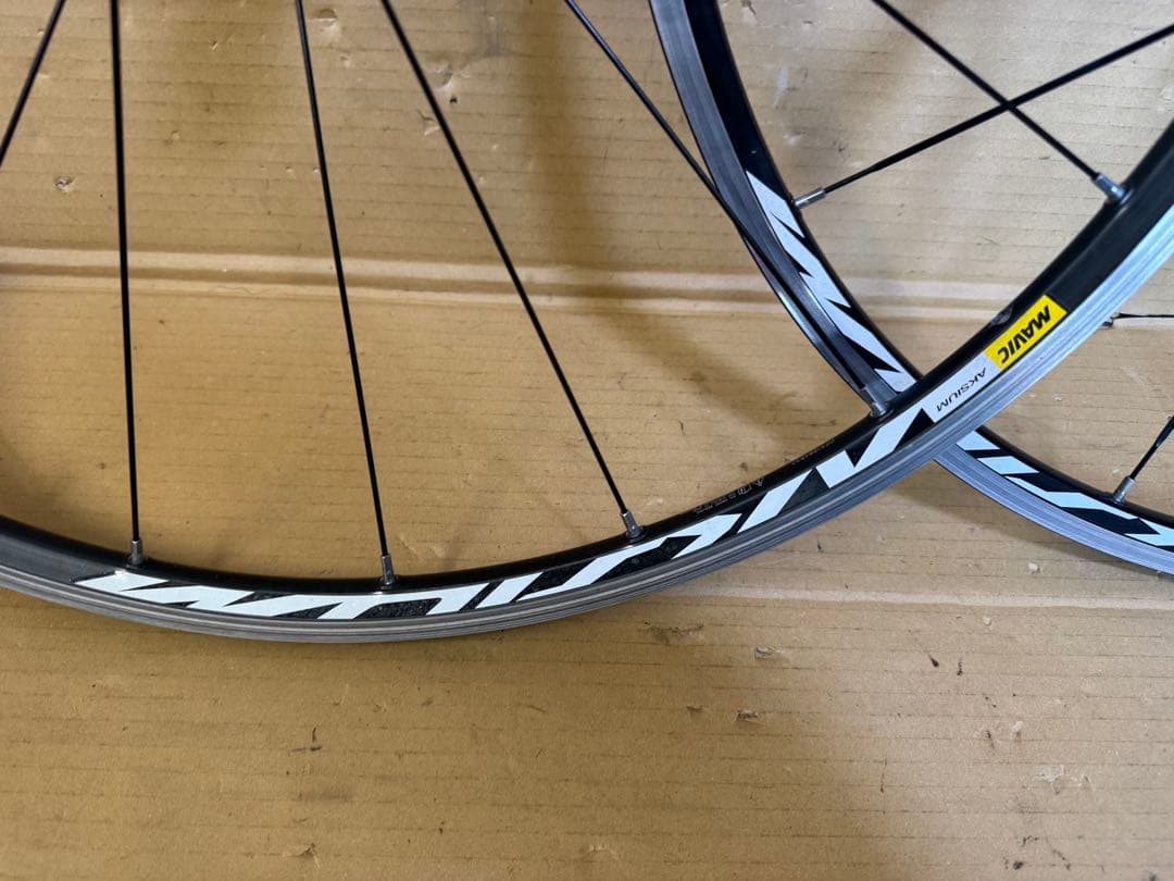 MAVIC AKSIUM アルミホイール前後セット　美品