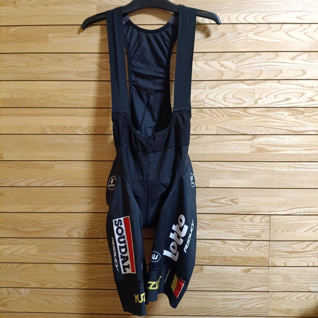 支給品　Lotto Soudal　ビブショーツ　ロットソウダル　レーサーパンツ