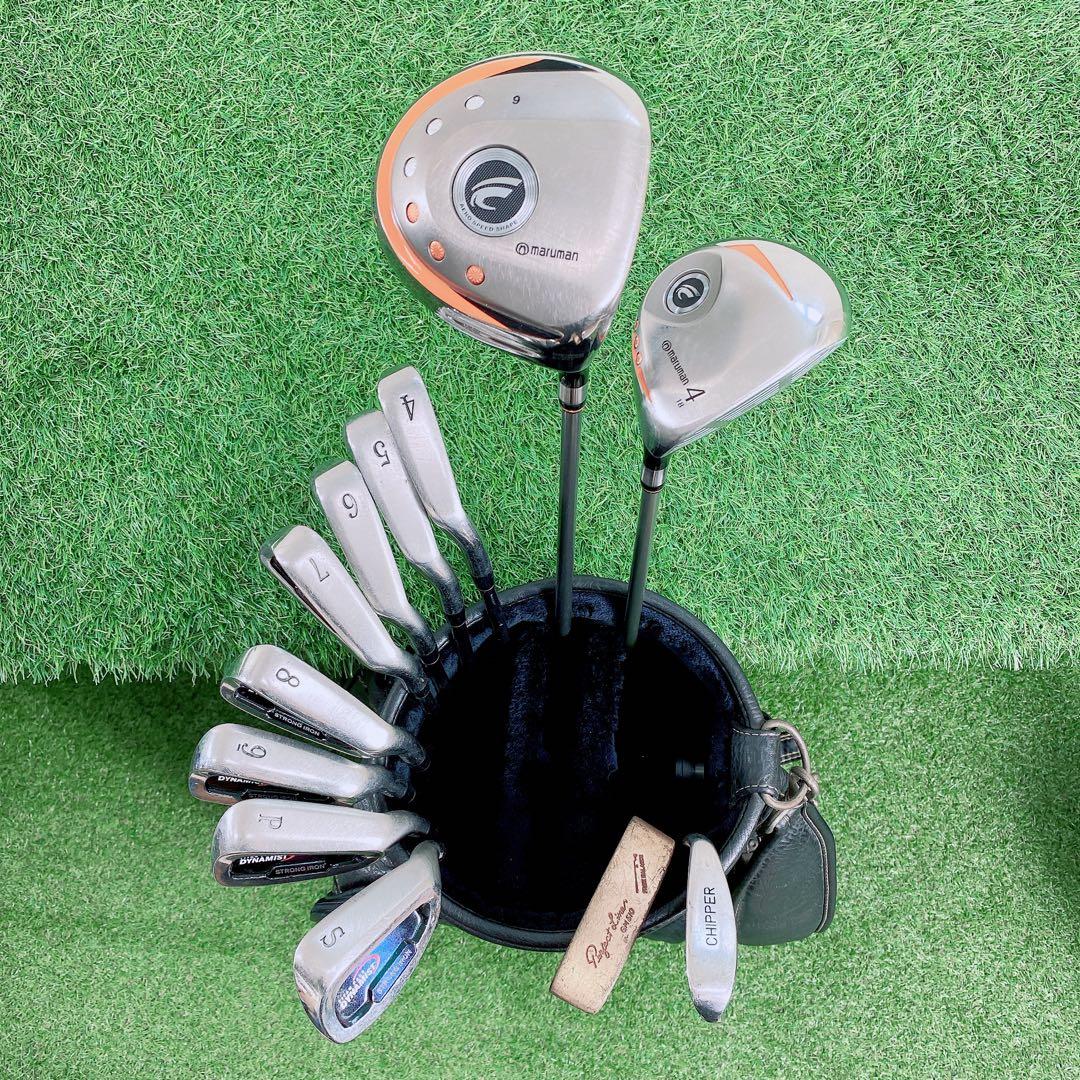ゴルフ　メンズセット　初心者　マルマン　コンダクター　やさしい　N1804