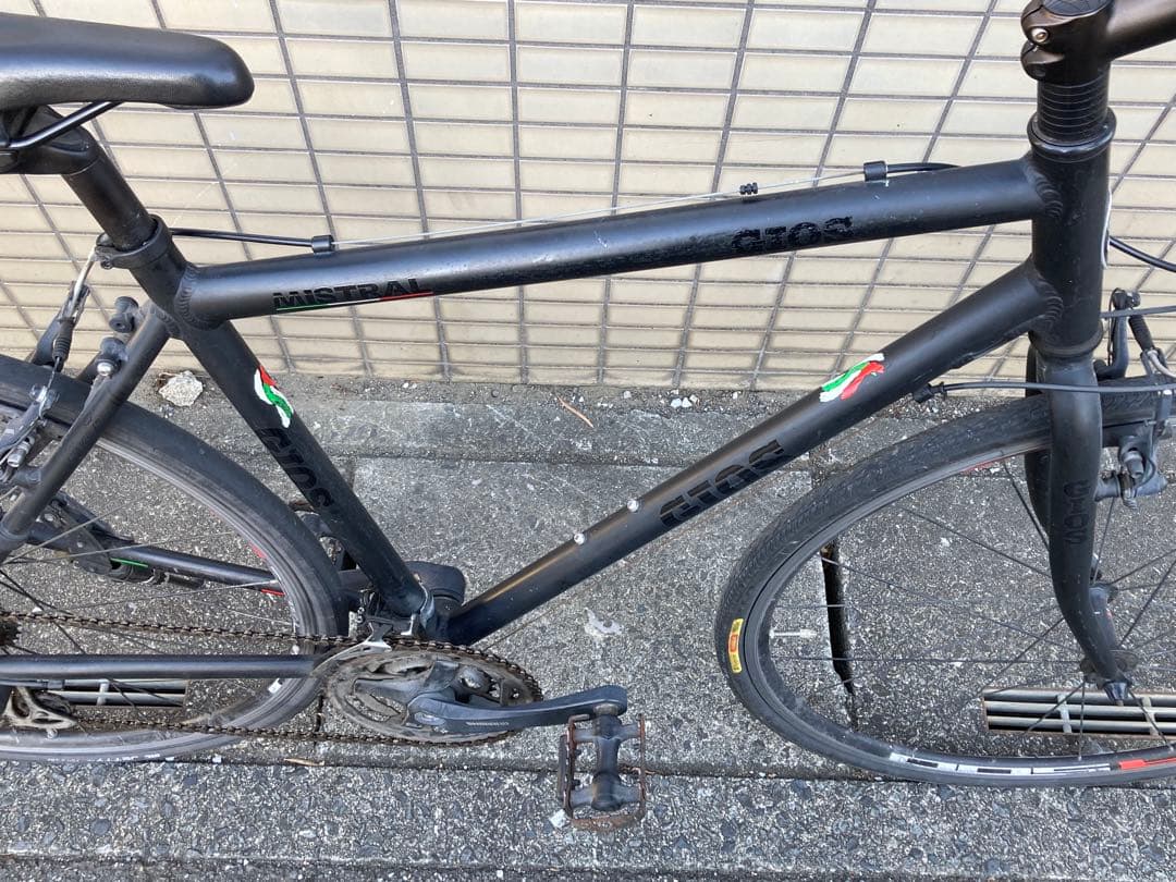 限定カラー GIOS MISTRAL ジオス ミストラル マットブラック アルミ