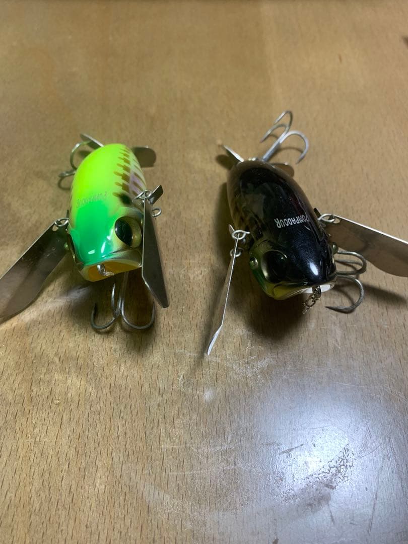 バス釣り引退セット　トップセット　ヤマトクローラー　ポンパドール　羽モノセット