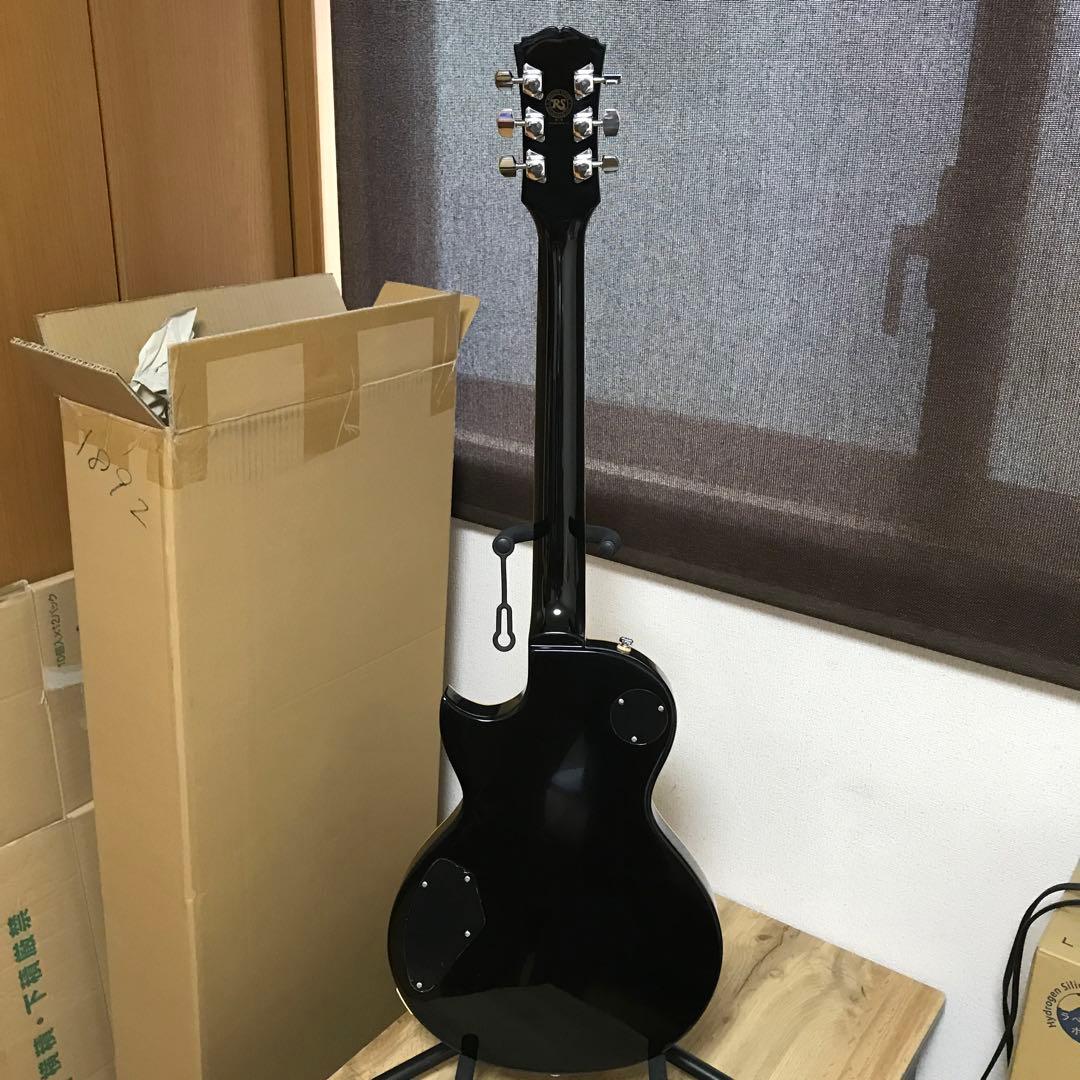 レスポールタイプ エレキギター ブラック P-90搭載 そこそこ美中古ギター