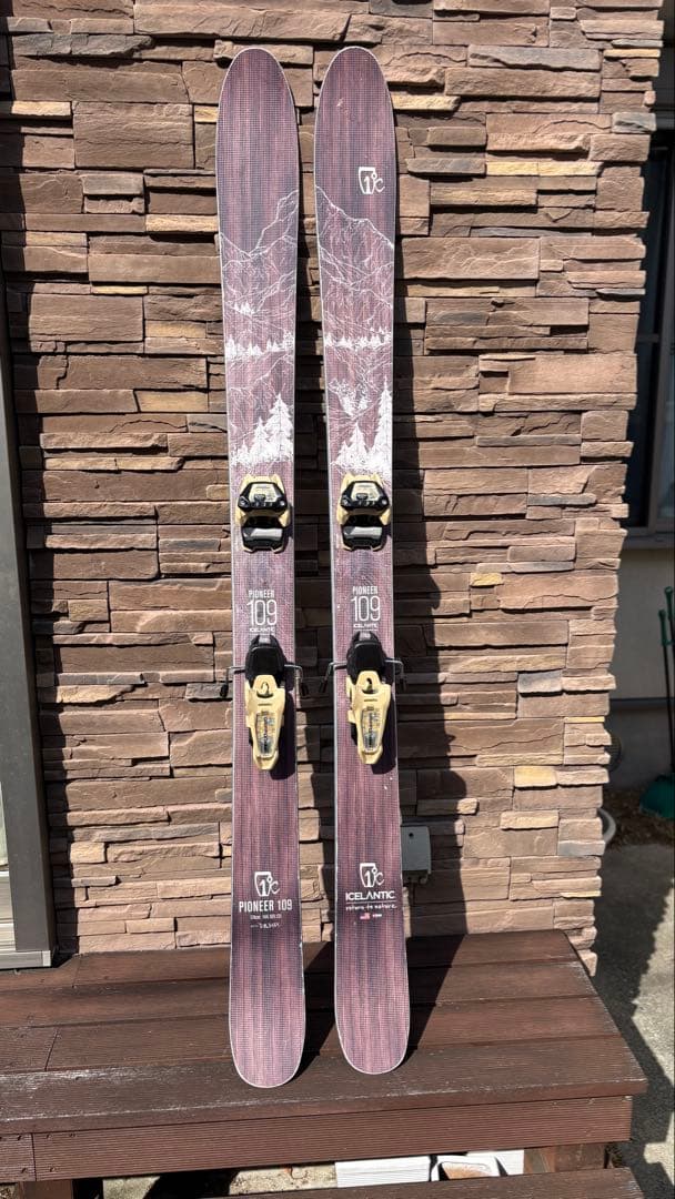 Icelantic Pioneer 109 スキー板 ビンディングセット