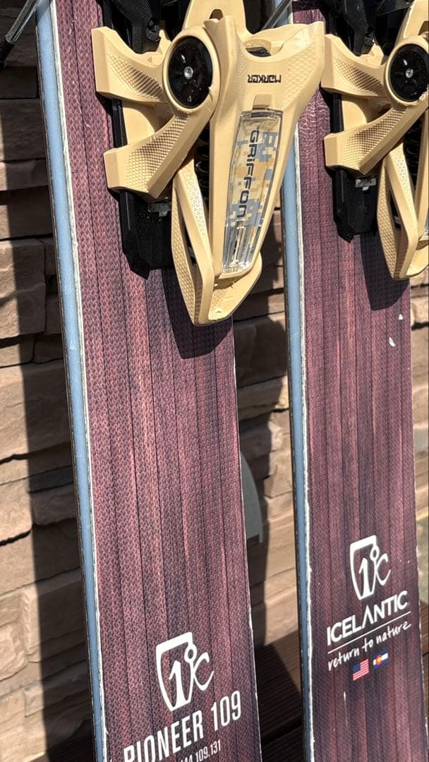 Icelantic Pioneer 109 スキー板 ビンディングセット