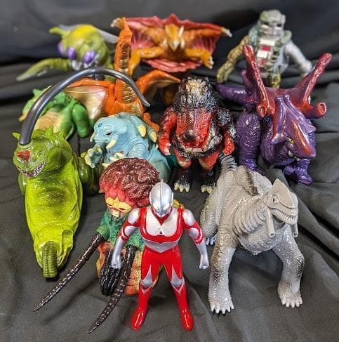 ウルトラマングレート＆登場怪獣（バンダイ）ソフビ・コンプリート12体