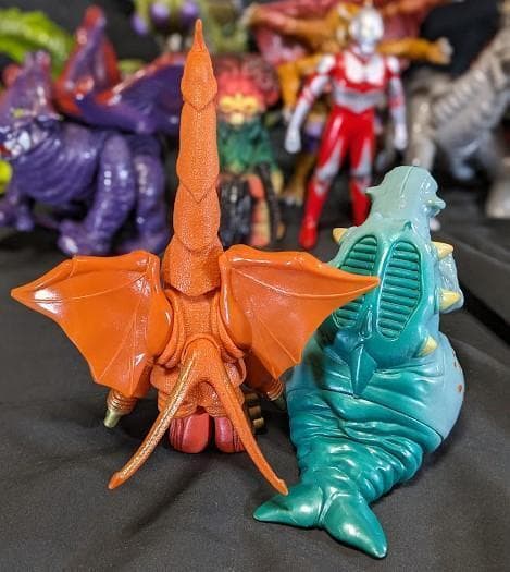 ウルトラマングレート＆登場怪獣（バンダイ）ソフビ・コンプリート12体