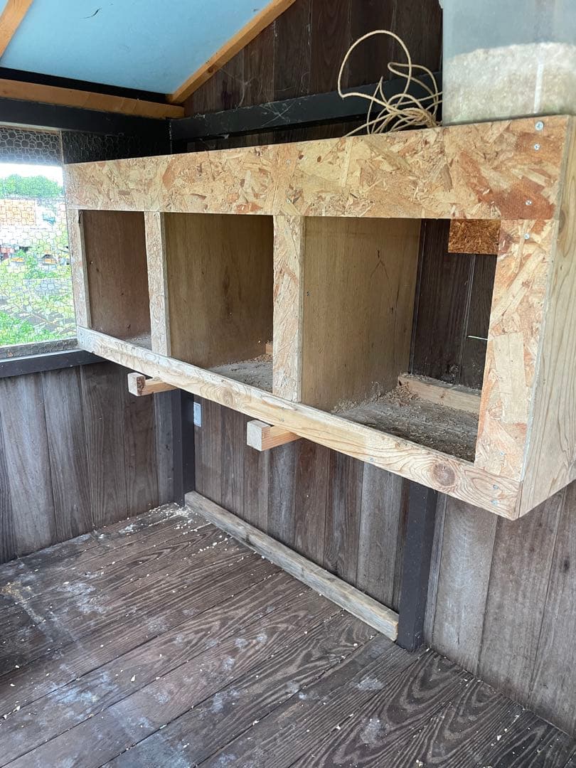 鶏小屋　木製犬小屋 中型犬用
