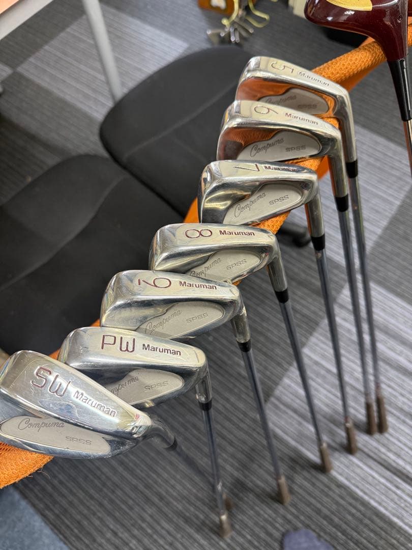 Maru man 「マルマン」ゴルフクラブセット9本 Daiwaウッド2本