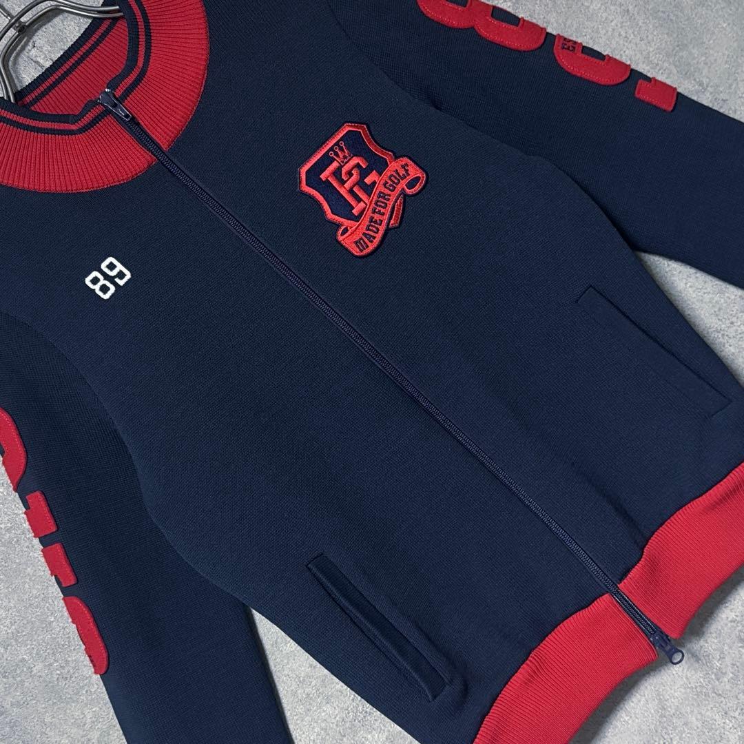 Pearly Gates パーリーゲイツ ロゴ ジャケット 長袖 ネイビー 1