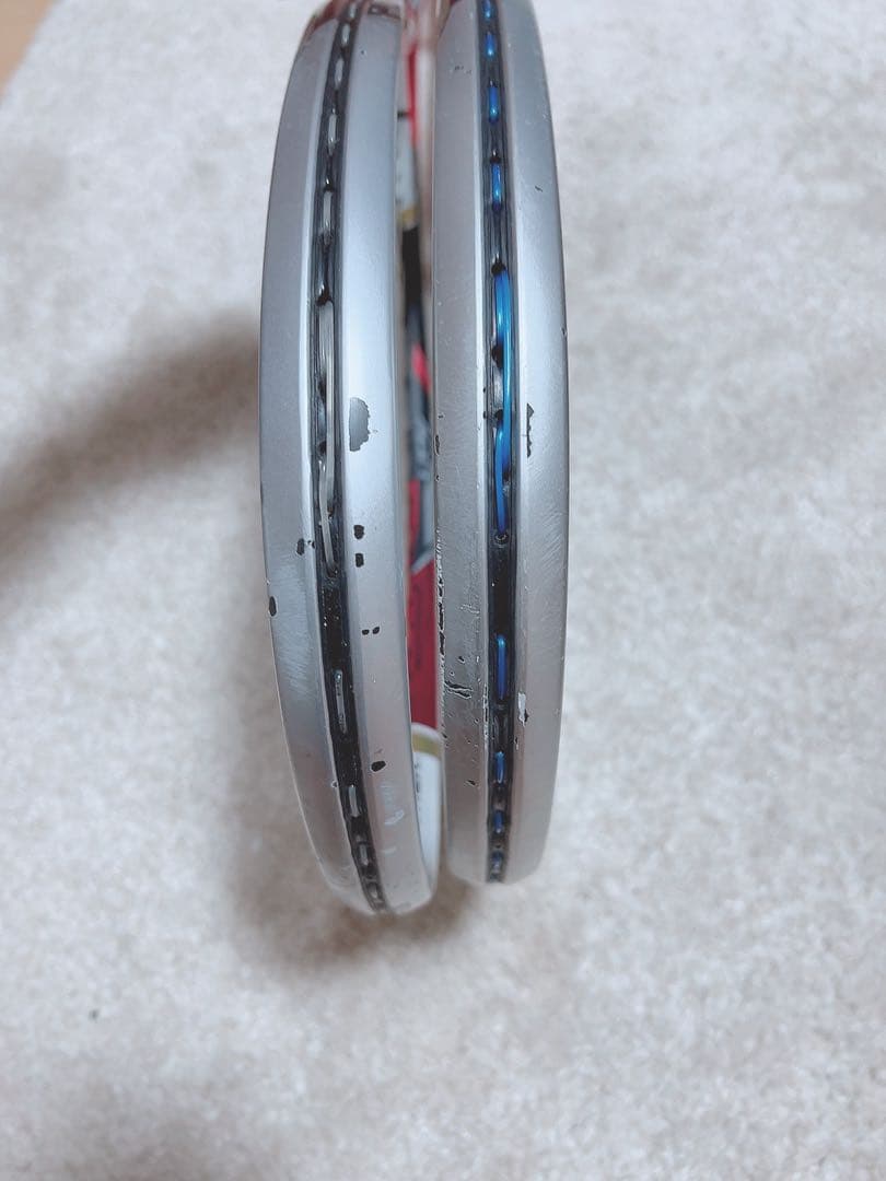 レーザーラッシュ　7v 2本セット　ソフトテニス　ラケット