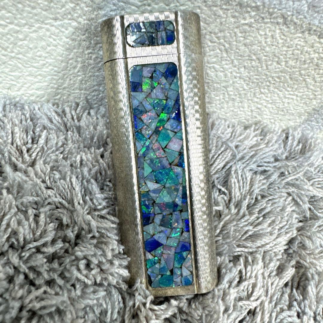Cartier カルティエ モザイク ストーン ステンドグラス ガスライター