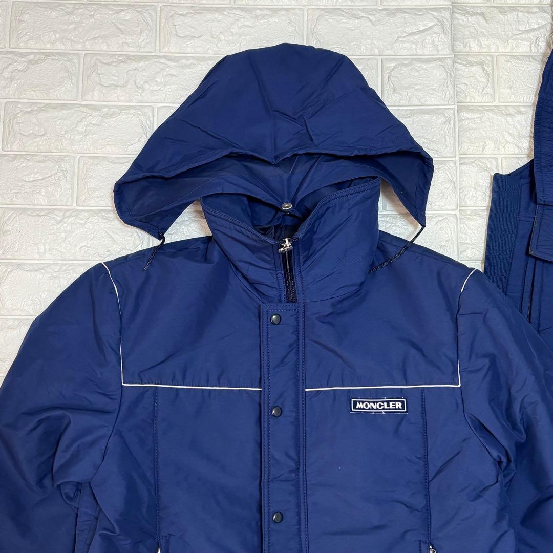 極美品　モンクレール　スキー　スノーボードウェア　上下セット　ビックサイズ　XL