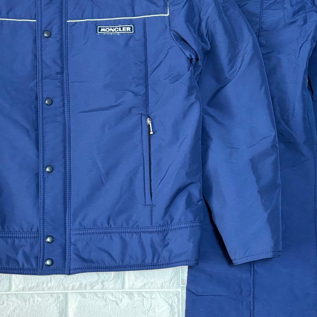 極美品　モンクレール　スキー　スノーボードウェア　上下セット　ビックサイズ　XL