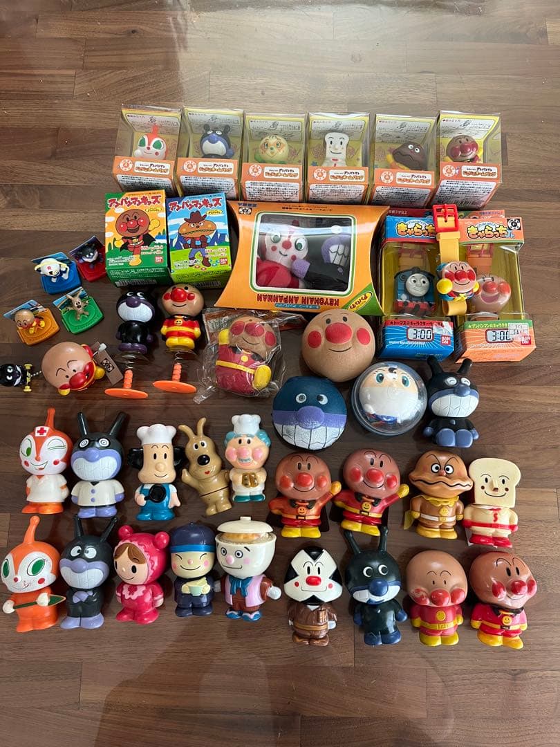 値下げ　超レア　アンパンマン 人形　フィギュアセット　昭和レトロ　やなせたかし